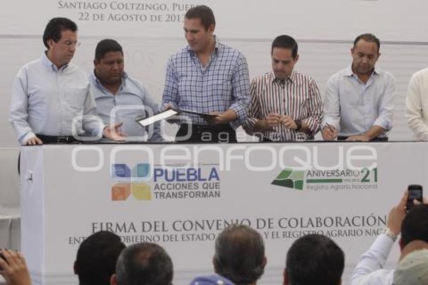 ENTREGA DE CERTIFICADOS AGRARIOS