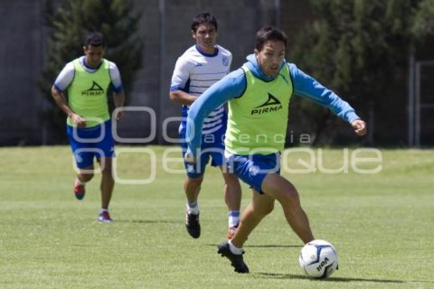 FÚTBOL. ENTRENAMIENTO PUEBLA FC