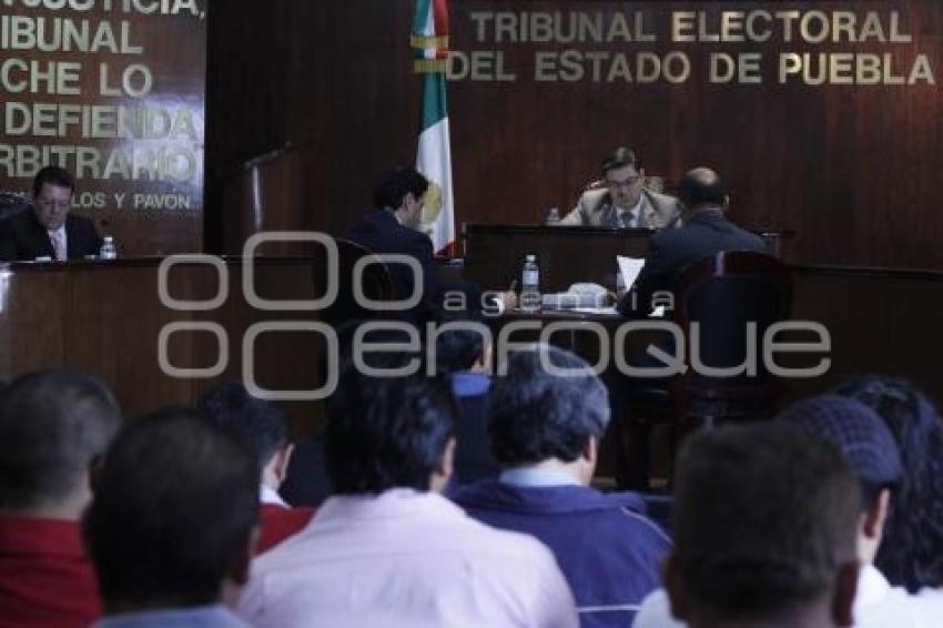 SESIÓN TRIBUNAL ELECTORAL. TEEP