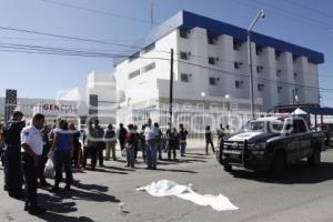 MUERE MUJER ATROPELLADA EN HOSPITAL GENERAL DEL SUR