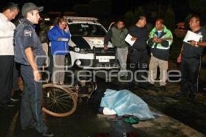 CICLISTA ATROPELLADO
