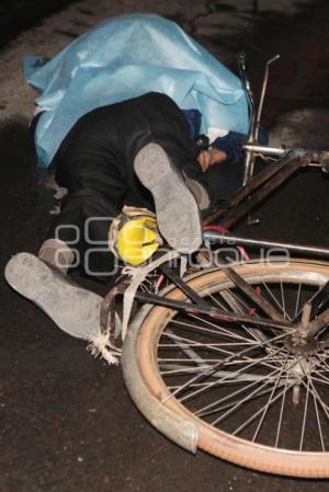 CICLISTA ATROPELLADO