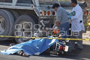 NOTA ROJA . MOTOCICLISTA MUERTO
