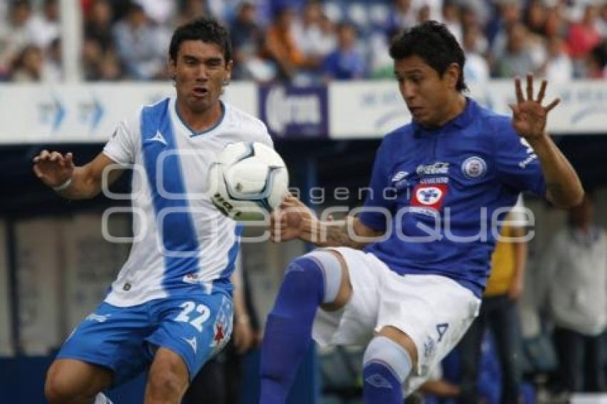 PUEBLA FC FÚTBOL CRUZ AZUL JORNADA 7 APERTURA 2013