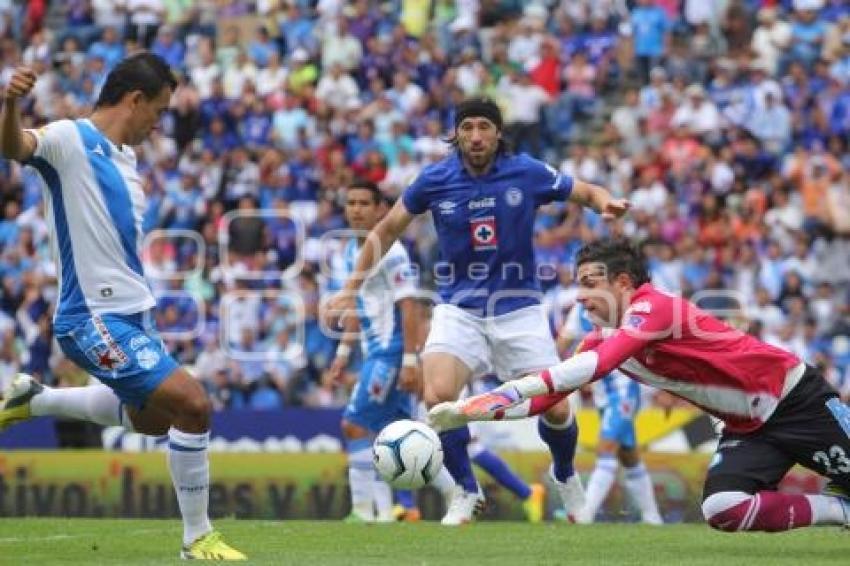 PUEBLA VS CRUZ AZUL . FUTBOL