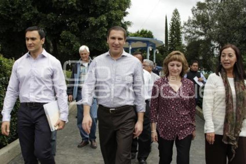 INAUGURAN MEJORA URBANA DE TOCHIMILCO