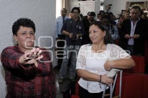 PROTESTA DORA LUZ CIGARROA COMO DIPUTADA