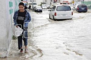 AGUA ESTANCADA EN VILLA FRONTERA