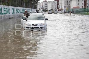 AGUA ESTANCADA EN VILLA FRONTERA