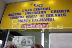 DÓLAR. CASAS DE CAMBIO