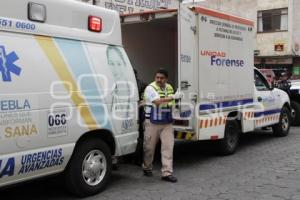 MUERE ATROPELLADA A BORDO DE AMBULANCIA