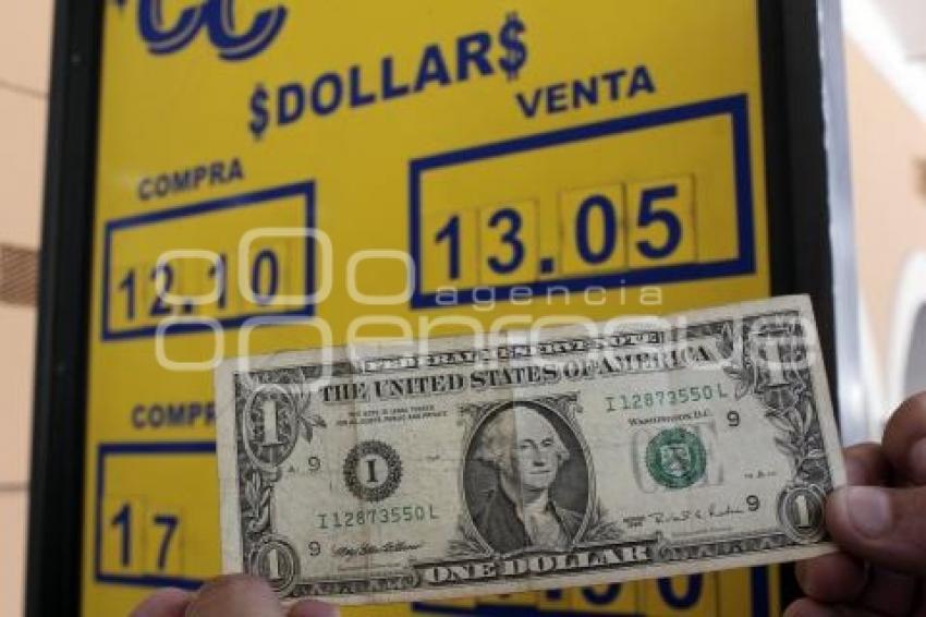 DÓLAR. CASAS DE CAMBIO