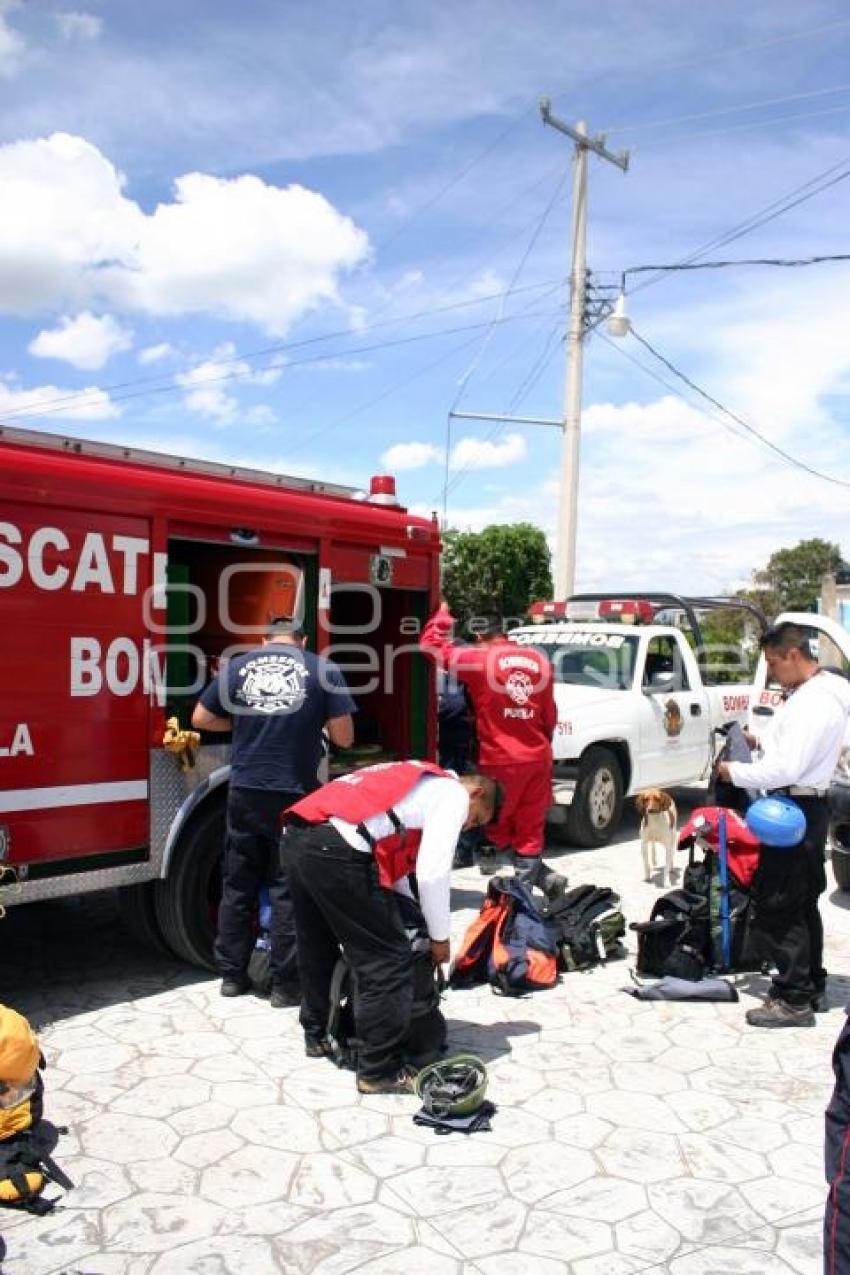 BOMBEROS ACUDEN A RESCATE DE EXTRAVIADOS EN IZTA-POPO