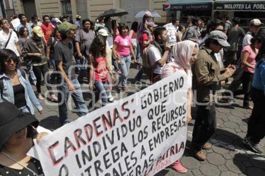 MANIFESTACIÓN REFORMA ENERGÉTICA