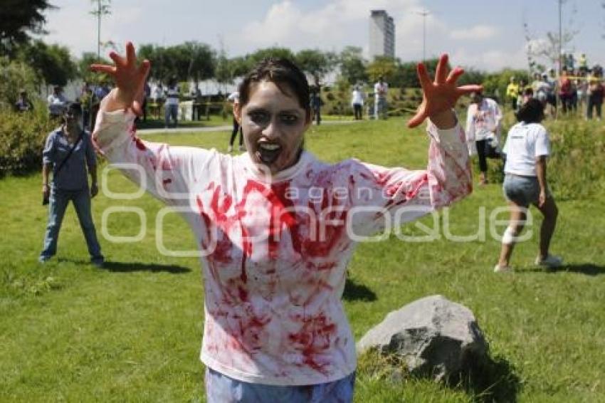 CARRERA RUNNING DEAD 6K . PARQUE  METROPOLITANO