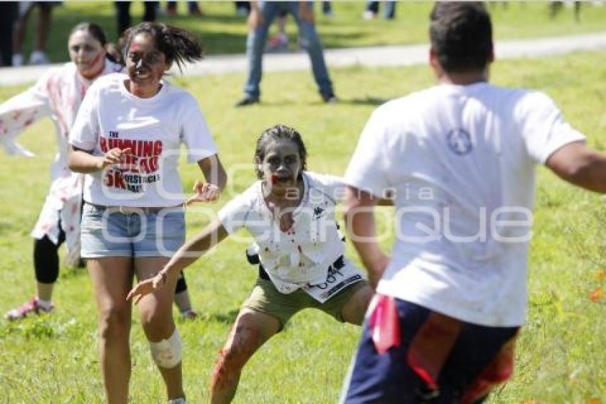 CARRERA RUNNING DEAD 6K . PARQUE  METROPOLITANO