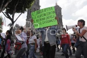 MANIFESTACIÓN REFORMA ENERGÉTICA