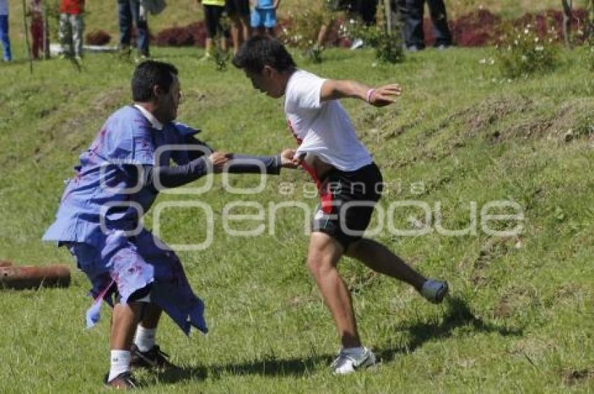 CARRERA RUNNING DEAD 6K . PARQUE  METROPOLITANO