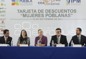 TARJETA DE DESCUENTO MUJER POBLANA