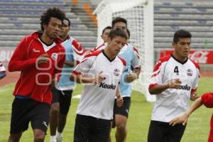 ENTRENAMIENTO LOBOS BUAP. FÚTBOL