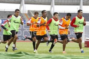 ENTRENAMIENTO LOBOS BUAP. FÚTBOL