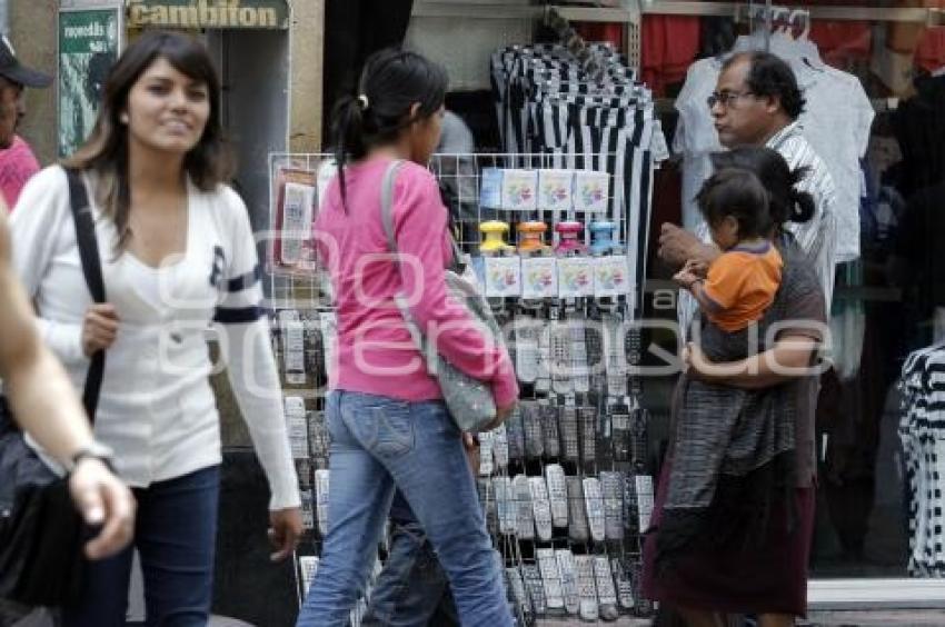 COMERCIO INFORMAL. CENTRO HISTÓRICO