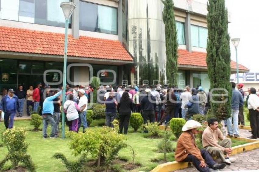 MANIFESTACIÓN COMERCIANTES SAN MARTÍN TEXMELUCAN