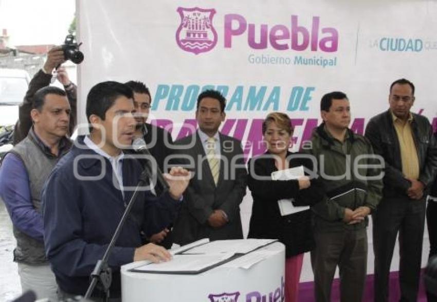 RIVERA . PAVIMENTACIÓN DE CALLES