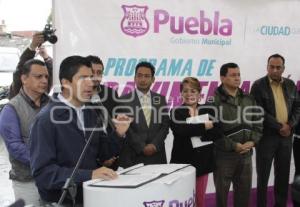 RIVERA . PAVIMENTACIÓN DE CALLES