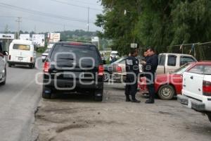 OPERATIVO TIANGUIS DE AUTOS. TEXMELUCAN