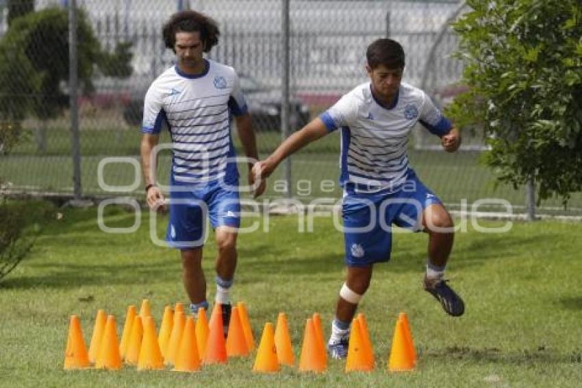 ENTRENAMIENTO PUEBLA FC. FÚTBOL
