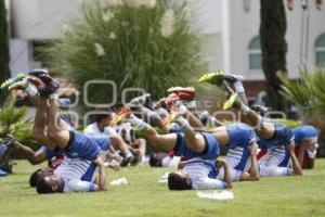 ENTRENAMIENTO PUEBLA FC. FÚTBOL