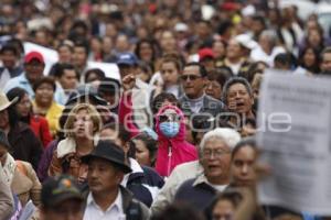 MARCHA MAESTROS PUEBLA