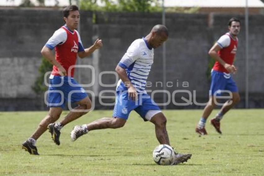 ENTRENAMIENTO PUEBLA FC. FÚTBOL