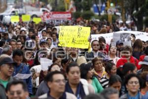 MARCHA MAESTROS PUEBLA