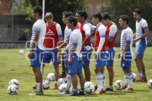 ENTRENAMIENTO PUEBLA FC. FÚTBOL