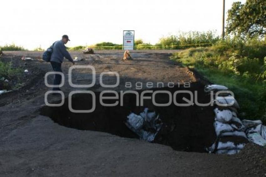 COLAPSA PUENTE POR LLUVIAS