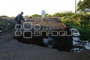 COLAPSA PUENTE POR LLUVIAS