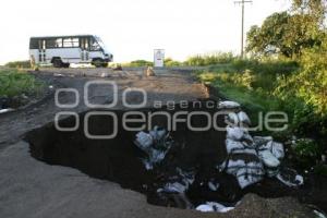 COLAPSA PUENTE POR LLUVIAS