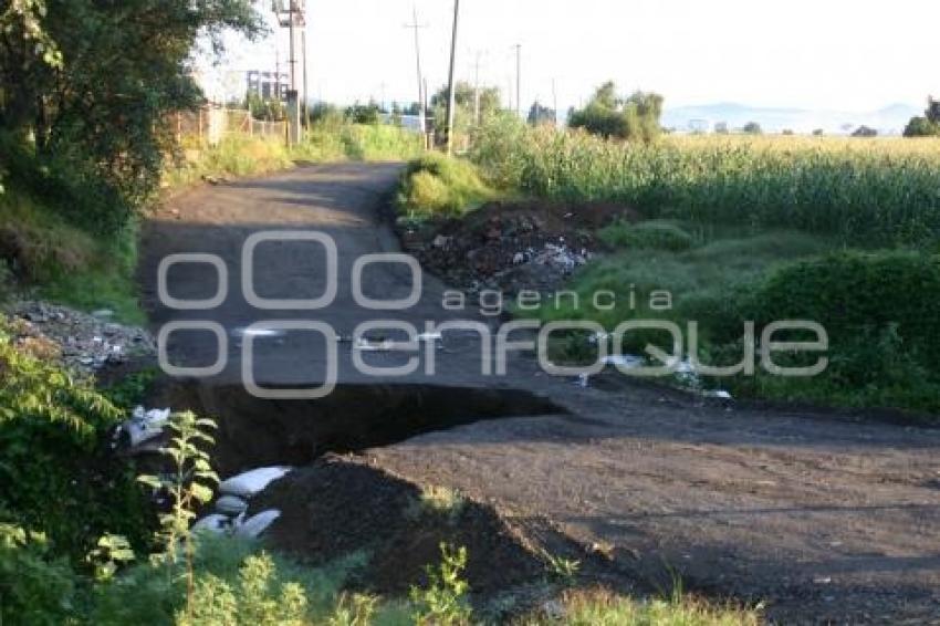 COLAPSA PUENTE POR LLUVIAS