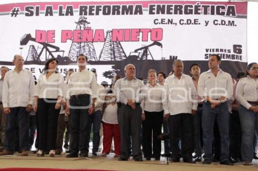 APOYO A LA REFORMA ENERGÉTICA EN VENUSTIANO CARRANZA