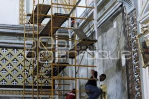 PREVIO COLOCACIÓN DE LIENZO EN EL SEÑOR DE LAS MARAVILLAS