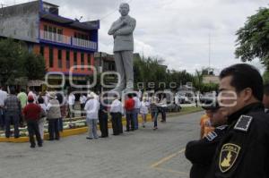 INAUGURACIÓN ESTATUA EN VENUSTIANO CARRANZA