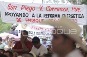 APOYO A LA REFORMA ENERGÉTICA EN VENUSTIANO CARRANZA