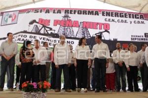 APOYAN REFORMA ENERGÉTICA EN VENUSTIANO CARRANZA