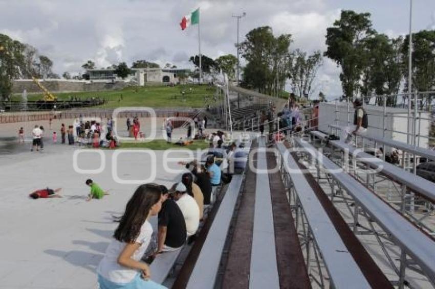 PREPARATIVOS FESTEJOS PATRIOS FUERTE DE GUADALUPE