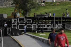 PREPARATIVOS FESTEJOS PATRIOS FUERTE DE GUADALUPE