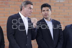 RIVERA INAUGURÓ AULA DE MEDIOS