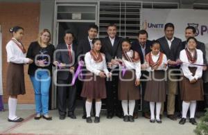 RIVERA INAUGURÓ AULA DE MEDIOS