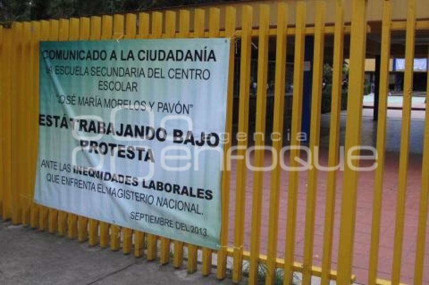 PROTESTA CONTRA REFORMA EDUCATIVA